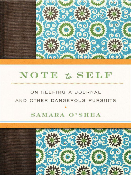 Title details for Note to Self by Samara O'Shea - Available
